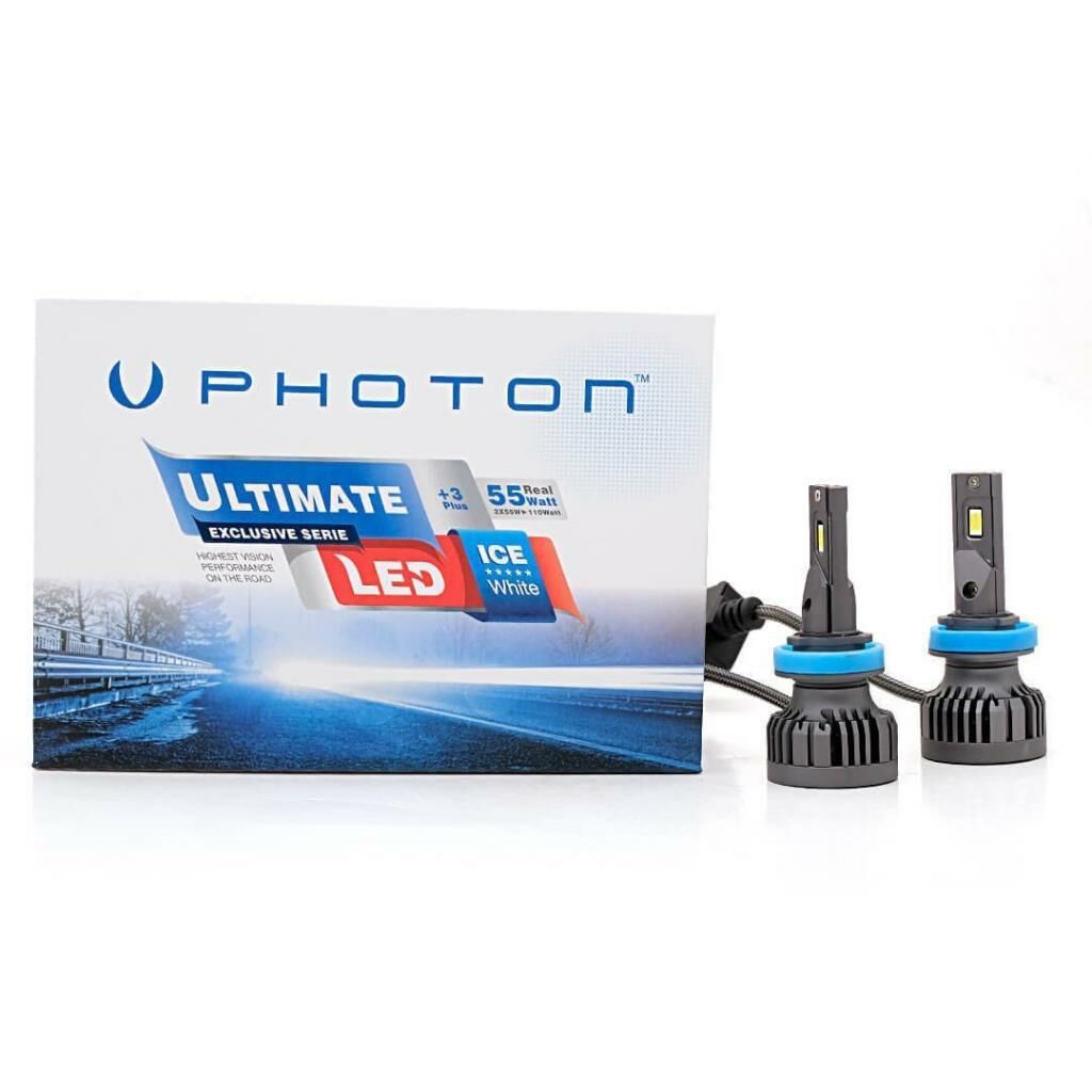 Photon Ultimate H11 Led Headlight 9500 Lumens 3 Plus