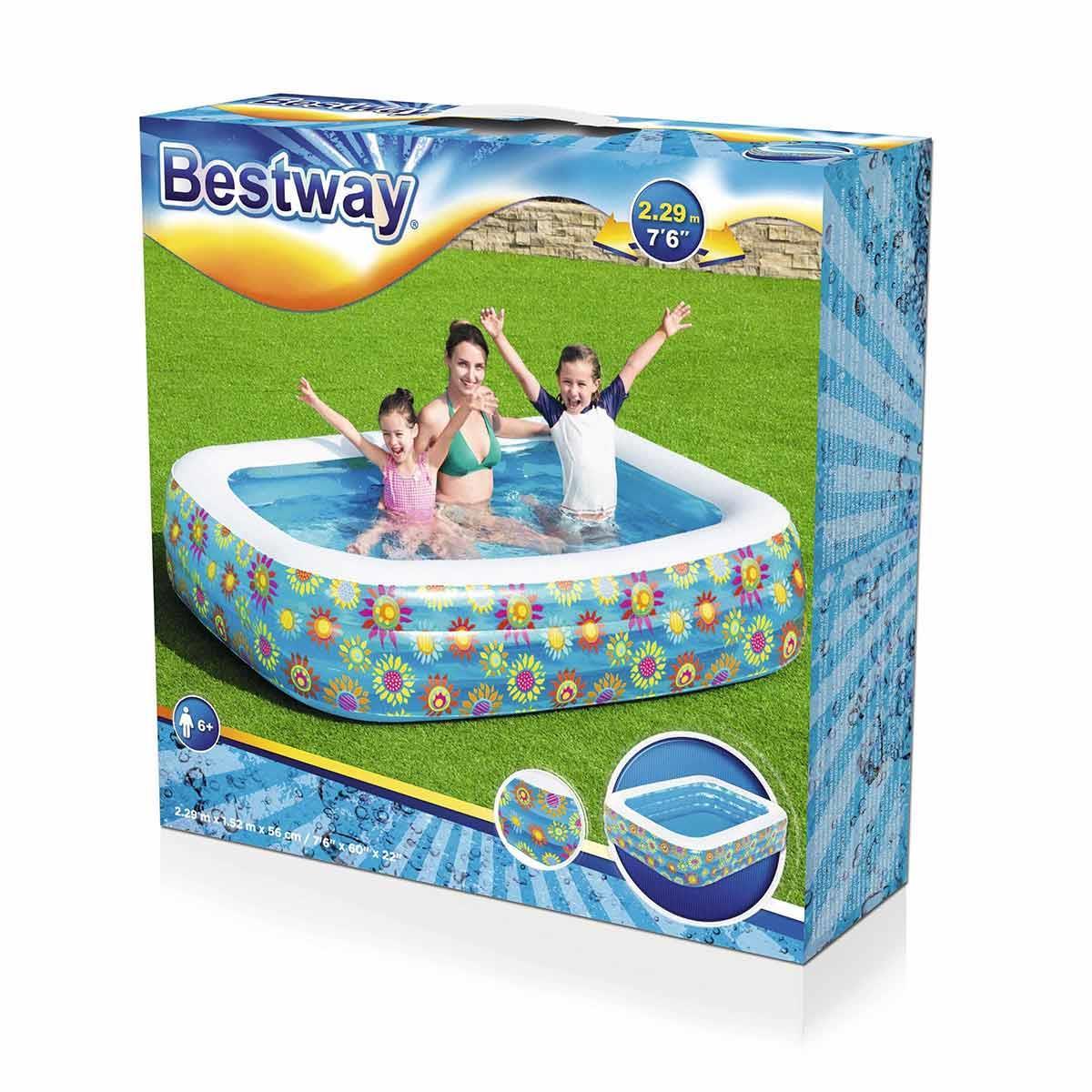 Bestway Derin Çocuk Havuzu 140 x 100 x 70 Cm Puzzlesepeti