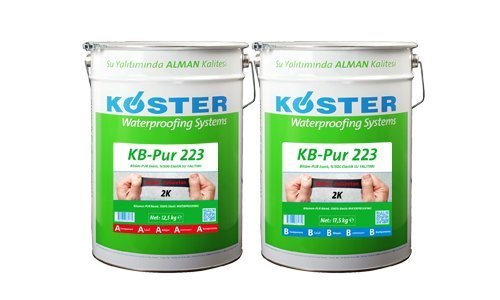 KBPur 2231500 Esnek Su Yalıtımı KÖSTER Sürme Su