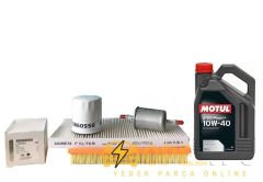Opel Corsa C 1.4 Ecotec Periyodik Bakım Filtre Seti Motul