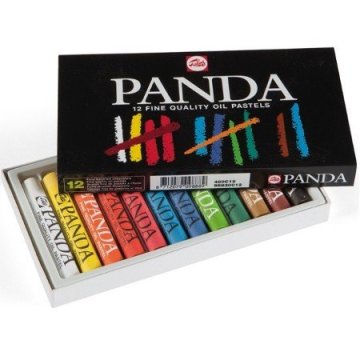 Talens Panda Yağlı Pastel Oil Pastels 12 Renk