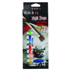 Südor Mona Lisa Yağlı Boya 12 Renk x 12 ml. Tüp