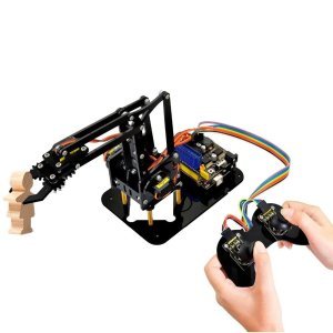 Keyestudio 4dof Akrilik Robot Mekanik Kol Seti Satin Al Robotelektronik Com