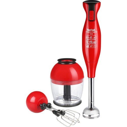 Tefal MasterBlend El Blender Seti 700W Kırmızı