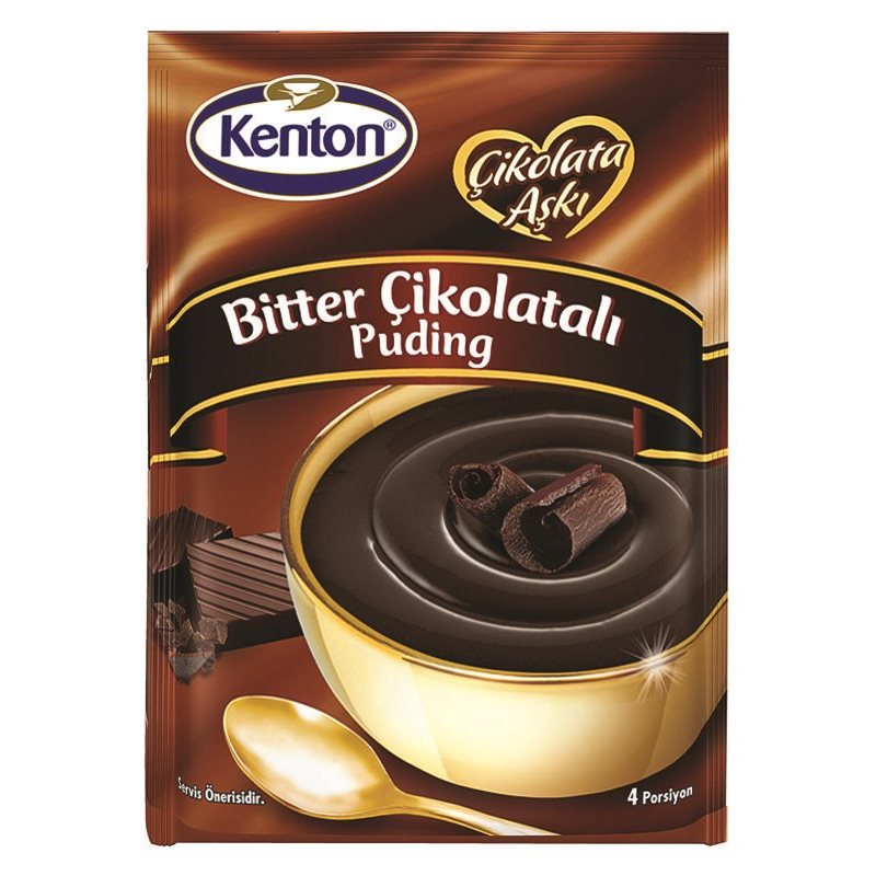 Kenton Puding Çikolata Aşki Çikolatali Bademli Karamelli 100 G Fiyatı 4