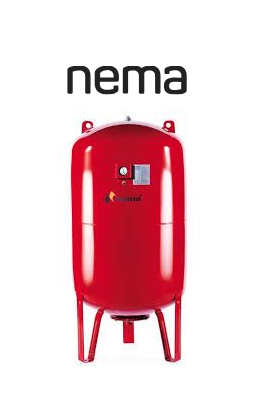 nema 750 lt 10 bar dikey tip genlesme tanki