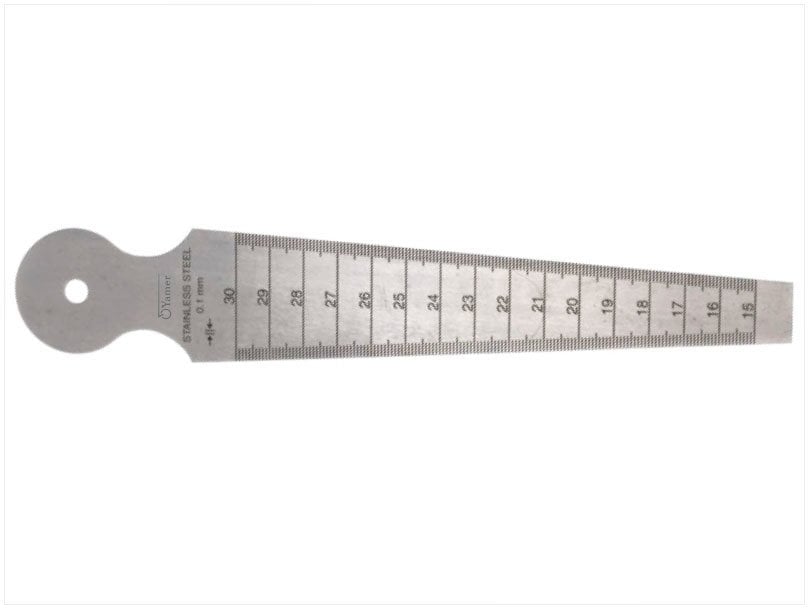 Pipe Inner Diameter Measuring Chart