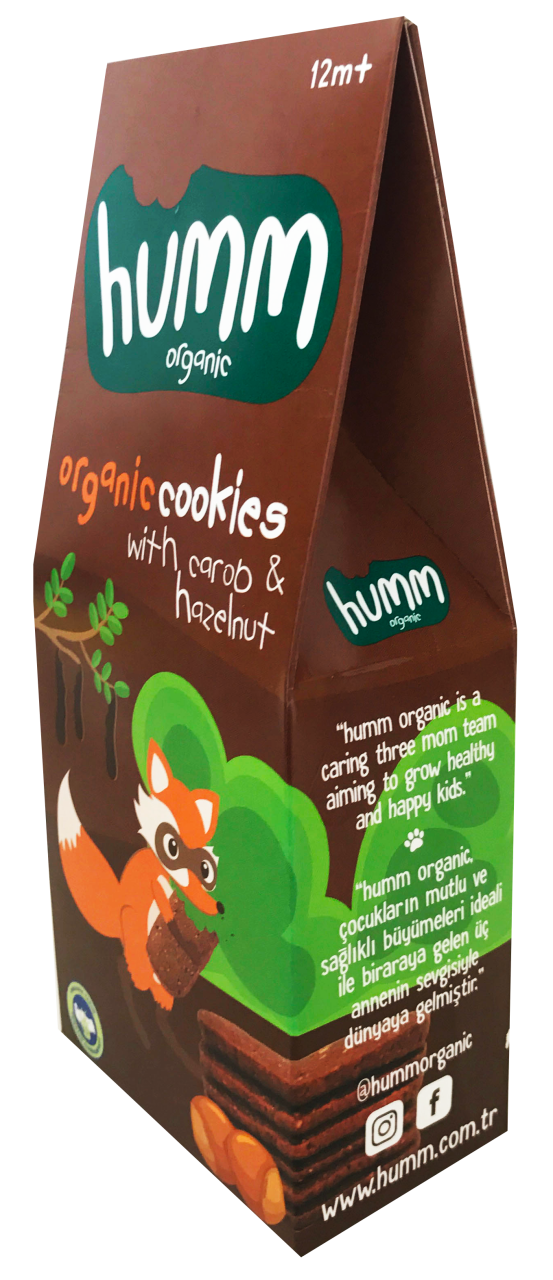 Keçiboynuzlu Fındıklı Organik KurabiyeHumm OrganicÇocuk Beslenmesi