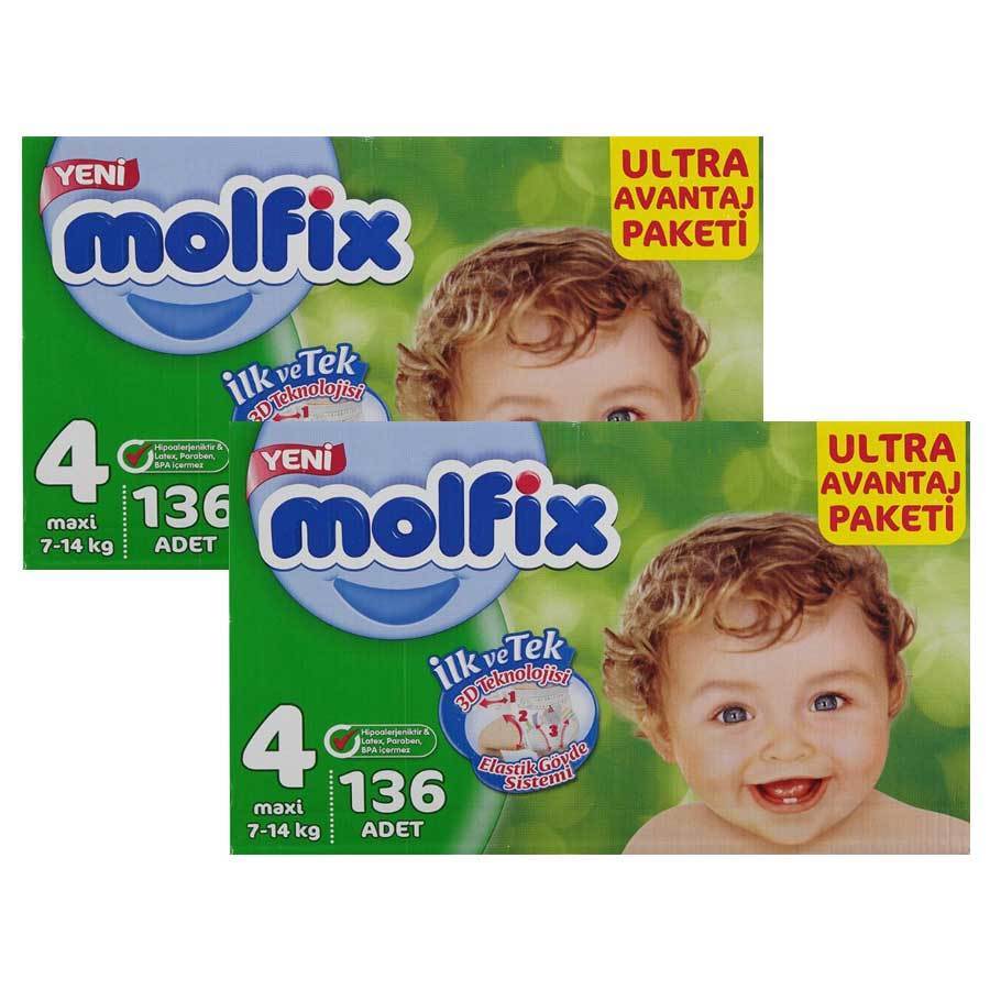 6 numara molfix bebek bezi