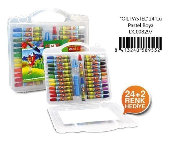 Faber Castell 24 Lu Pastel Boya Cantali