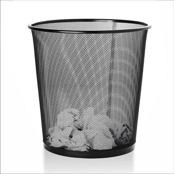 Lacco Metal File Çöp Kovası 10 lt. Siyah Fiyatları