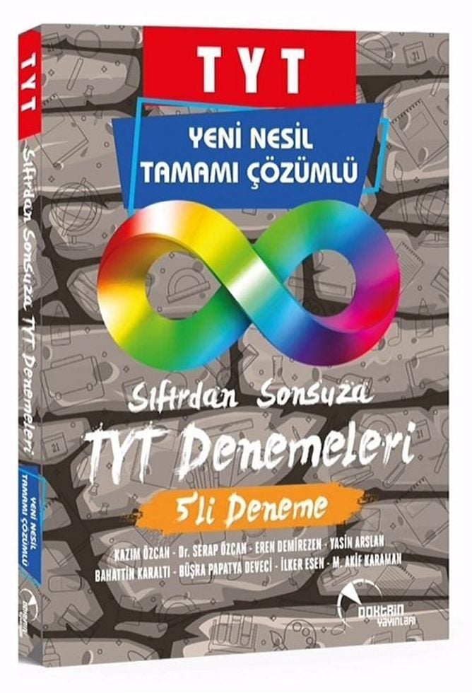 Doktrin Yayınları TYT Sıfırdan Sonsuza 5 li Denemeleri 28,35 TL En