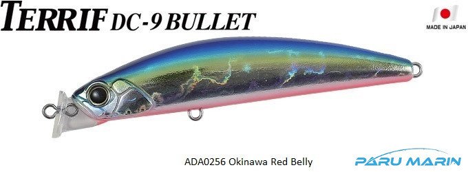 Duo Terrif Dc-9 Bullet ADA0256 / Okinawa Red Belly
