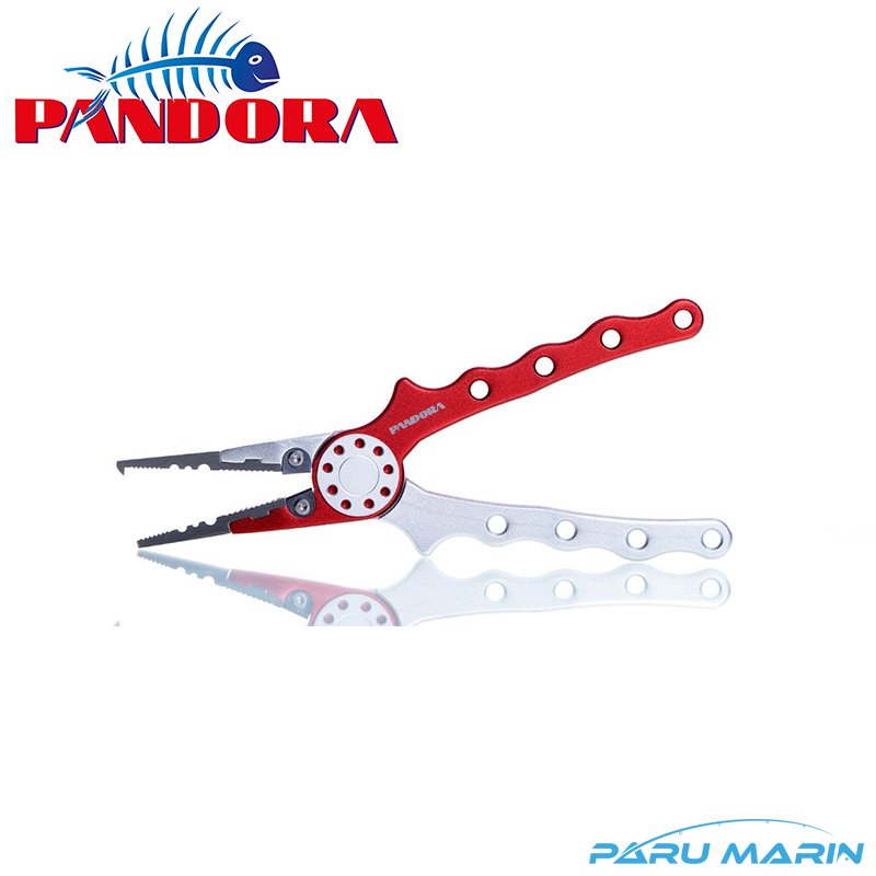 Pandora Alüminyum Halka Pensesi Kırmızı Gri 16cm