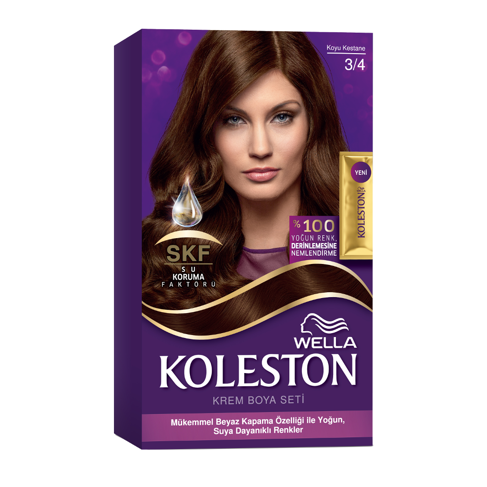 KOLESTON SAÇ BOYASI SET NO3/4