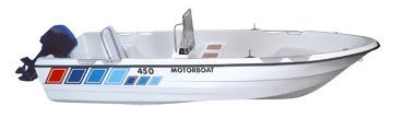 motorboat sandy 450