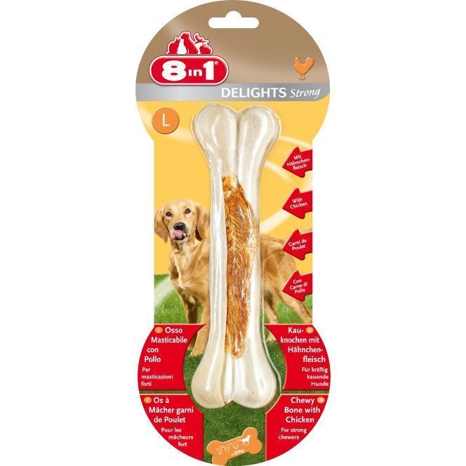 8 In 1 Delights Köpek İçin Ağız Bakım Kemiği L 130 Gr Harika Patiler