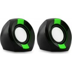 SNOPY SPEAKER ICON202 2.0 2W RMS SIYAH/YESIL