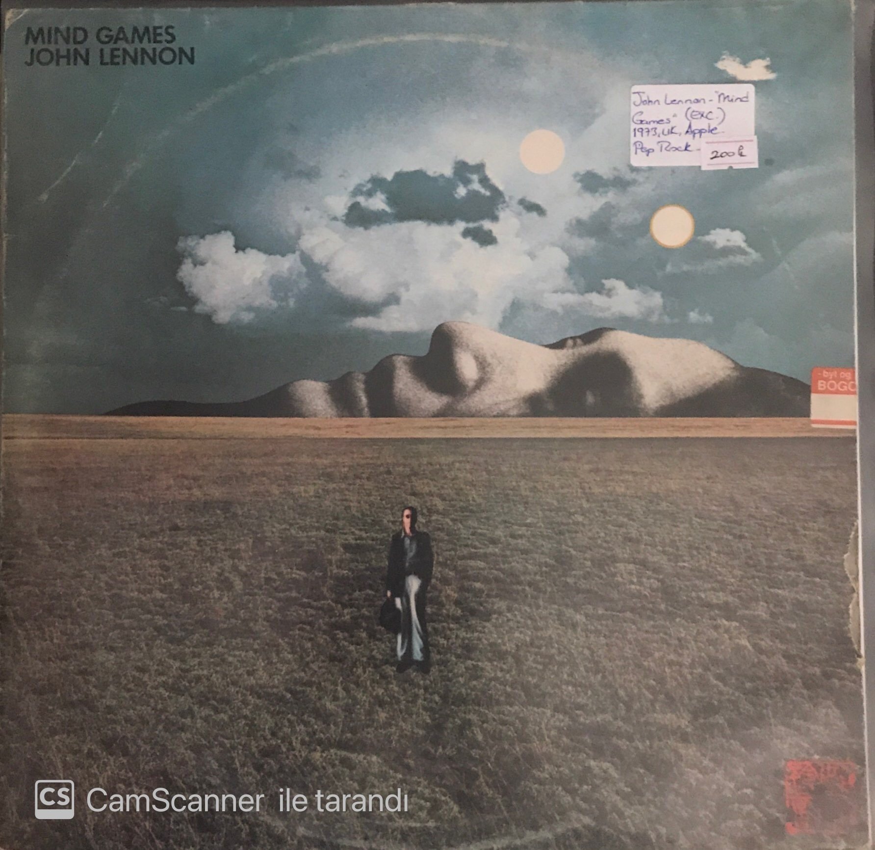 John Lennon Mind Games LP Plak Satın Al