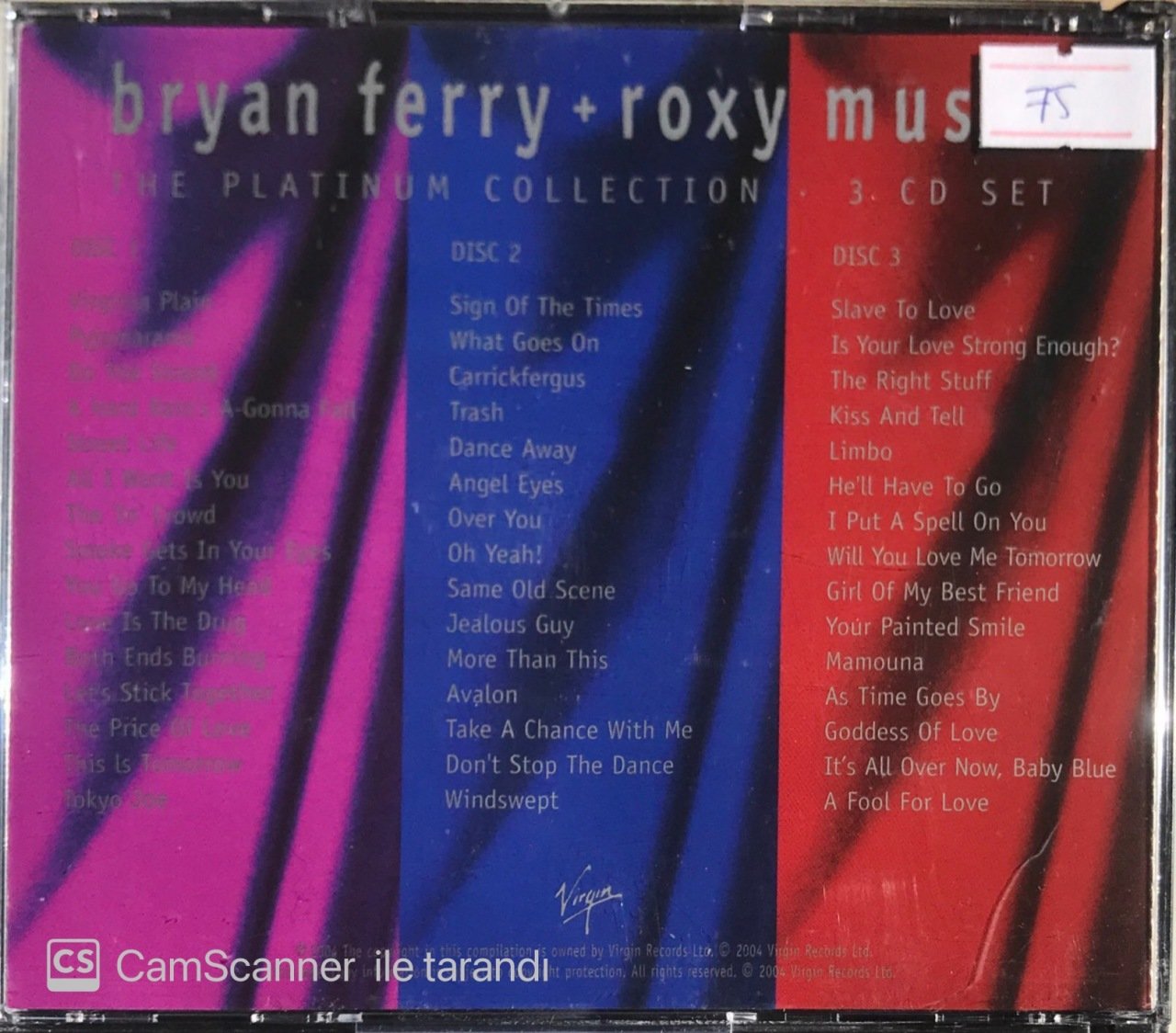 Bryan Ferry Roxy Music The Platinum Collection 2li Cd Plak Satın Al