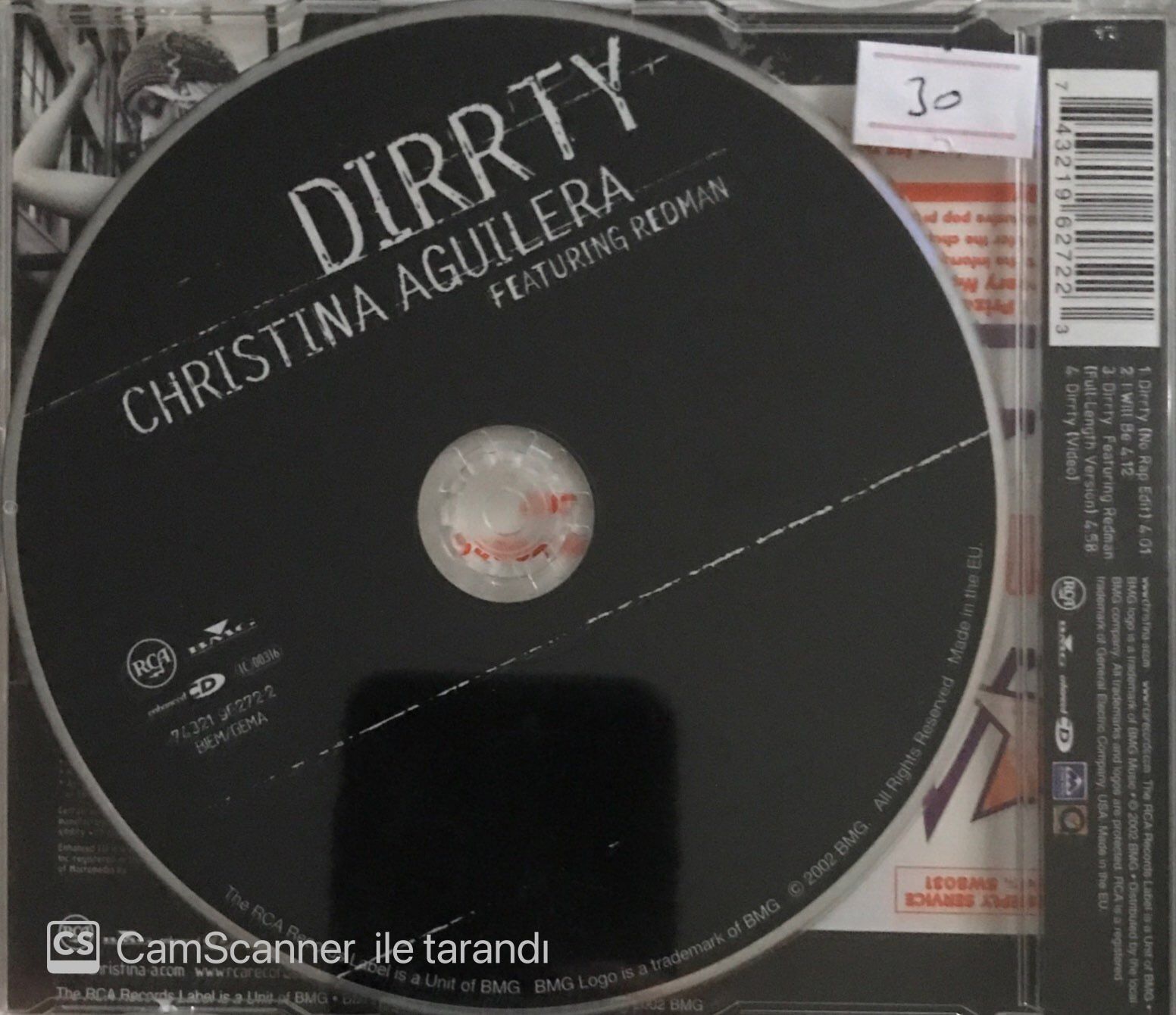 Christina Aguilera Dirrty CD Plak Satın Al