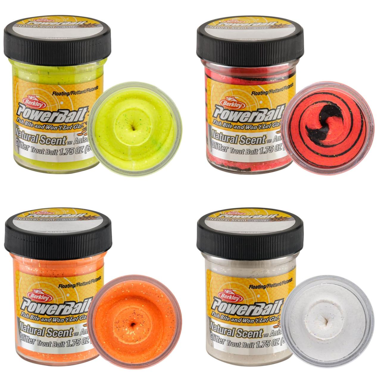 Berkley Powerbait Natural Scent Glitter Trout Bait Aniseed Alabalık ...