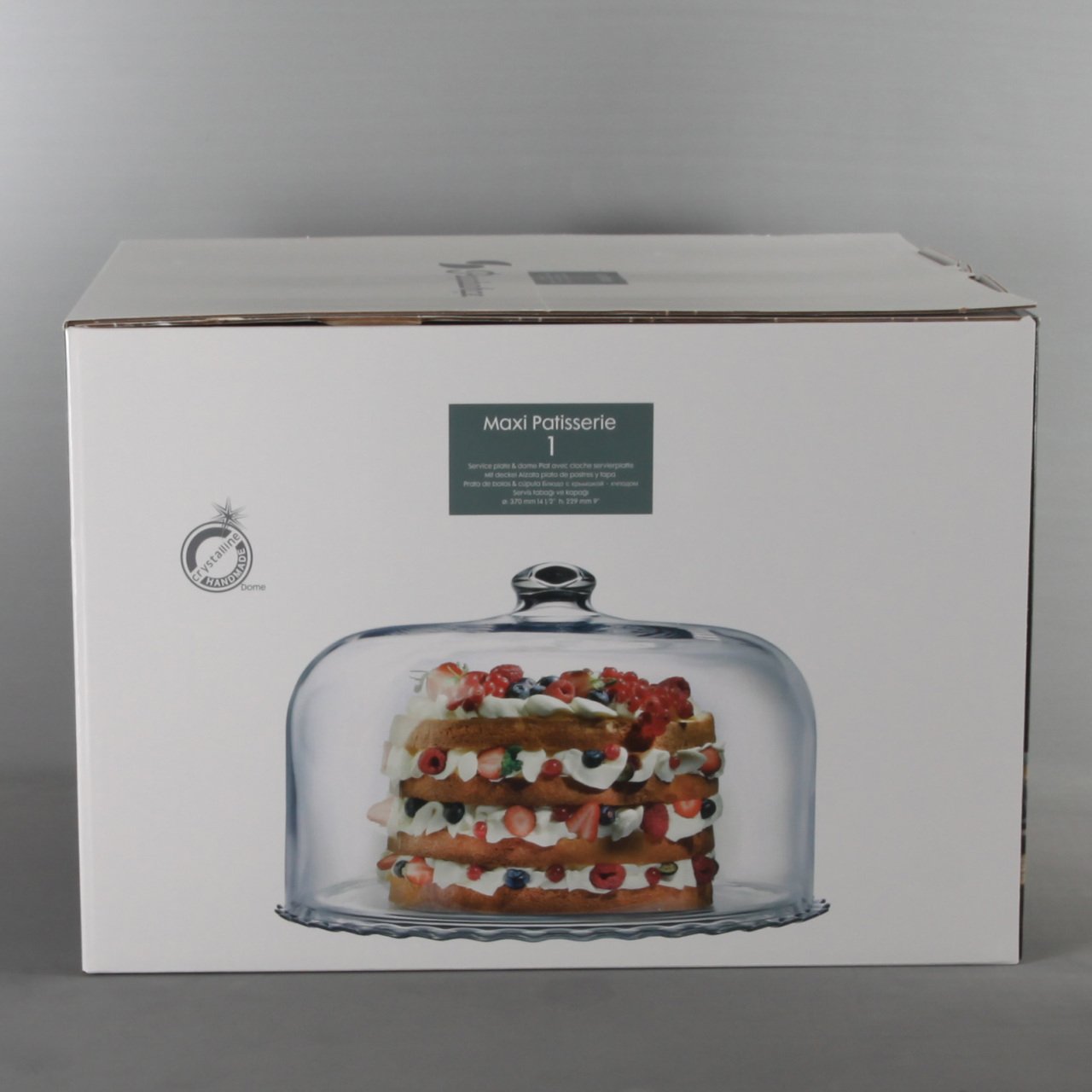 Servis Pasta Tabakları / Büyük Boy Cam Kek Kabı