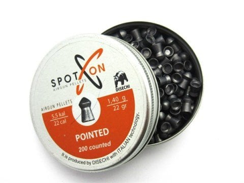 Spoton Pointed 5.5mm 22Grn Havalı Tüfek Saçması