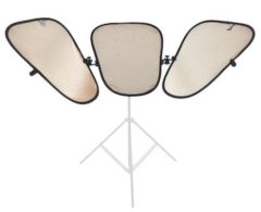 Lastolite 2933 Triflector  MKII Frame Sunfire/Silver Panel Set