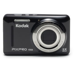 Kodak Friendly Zoom FZ53/5x Yakınlaştırma Dijital Fotoğraf Makinesi-Siyah