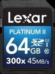 Lexar 64GB 300X UHS-I SD Hafıza Kartı