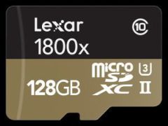 Lexar 128GB UHS-II 1800x microSDHC/SDCX Hafıza Kartı