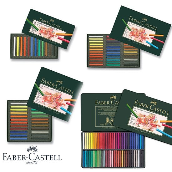 Faber Castell Polychromos pastel paints,