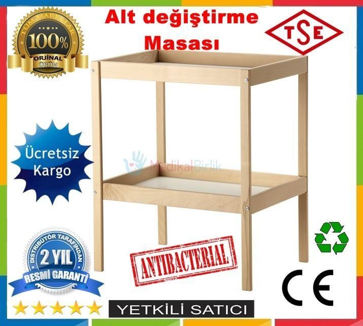 Bebek Alt Değiştirme Masası 534,43 TL