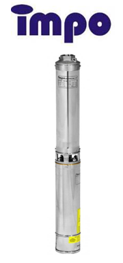 İmpo, SK 406-06, 1hp, 380v, 2'' Çıkışlı, Sondaj Dalgıç ...