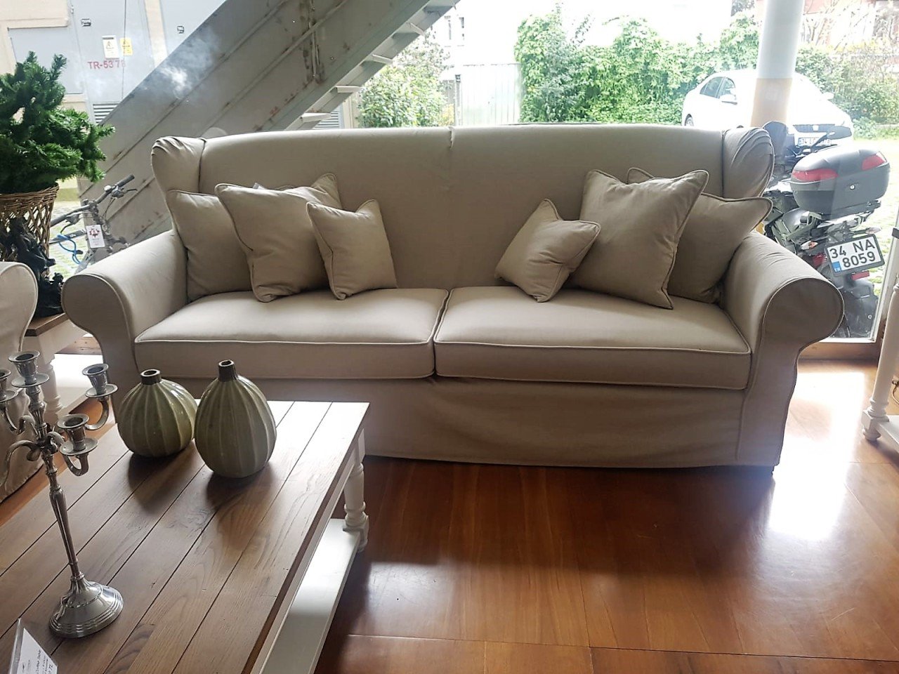 Klassische Liebe Sofa 250 cm