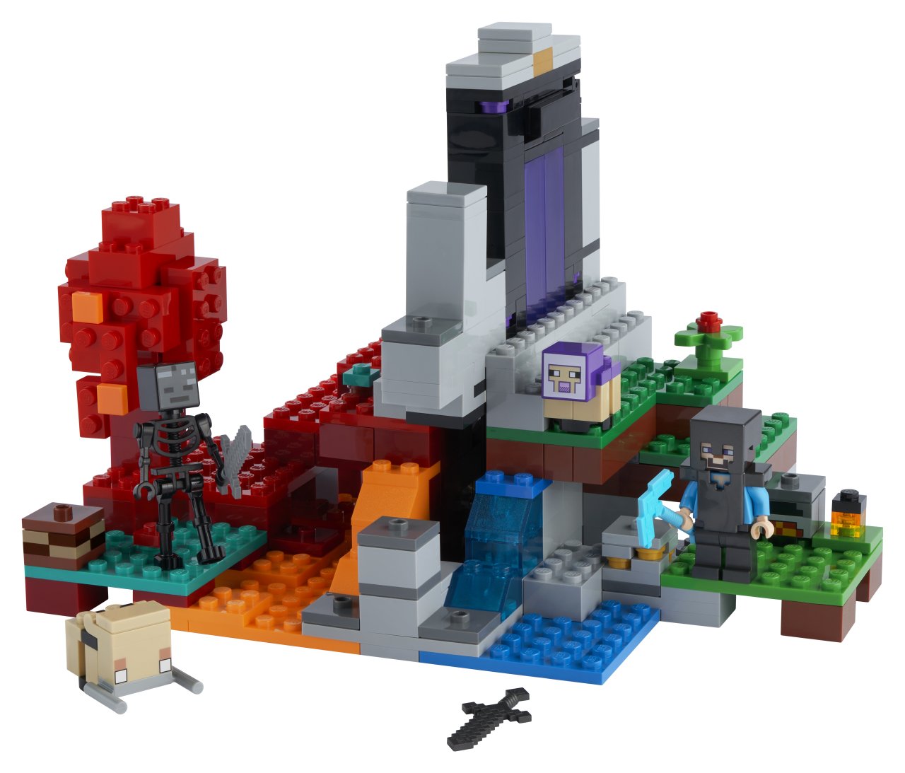 LEGO® Minecraft™ Yıkılmış Geçit 21172 LEGO® Minecraft™ Yıkılmış Geçit 21172
