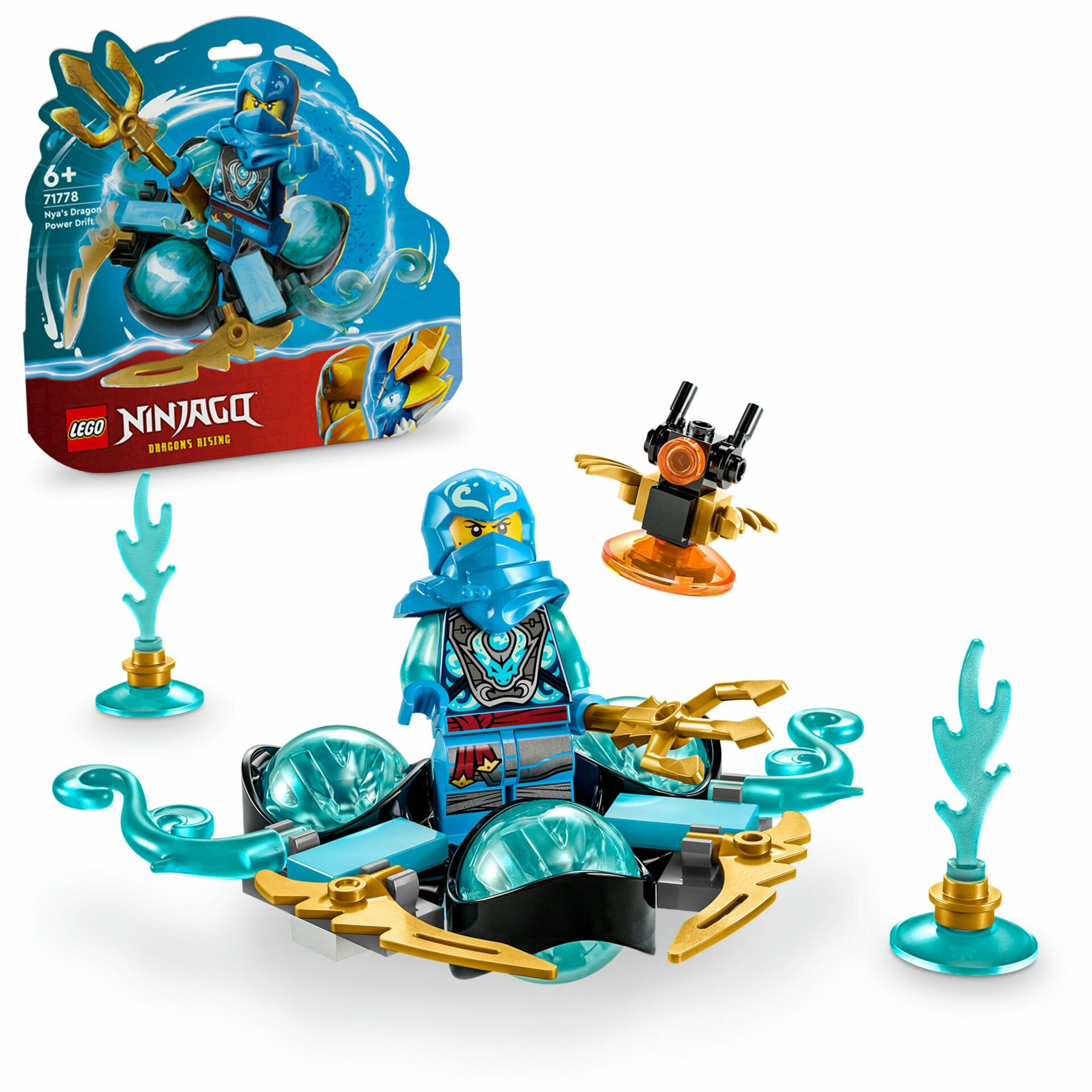 LEGO® NINJAGO® Nya'nın Ejderha Gücü Spinjitzu Drifti LEGO® NINJAGO® Nya'nın Ejderha Gücü Spinjitzu Drifti