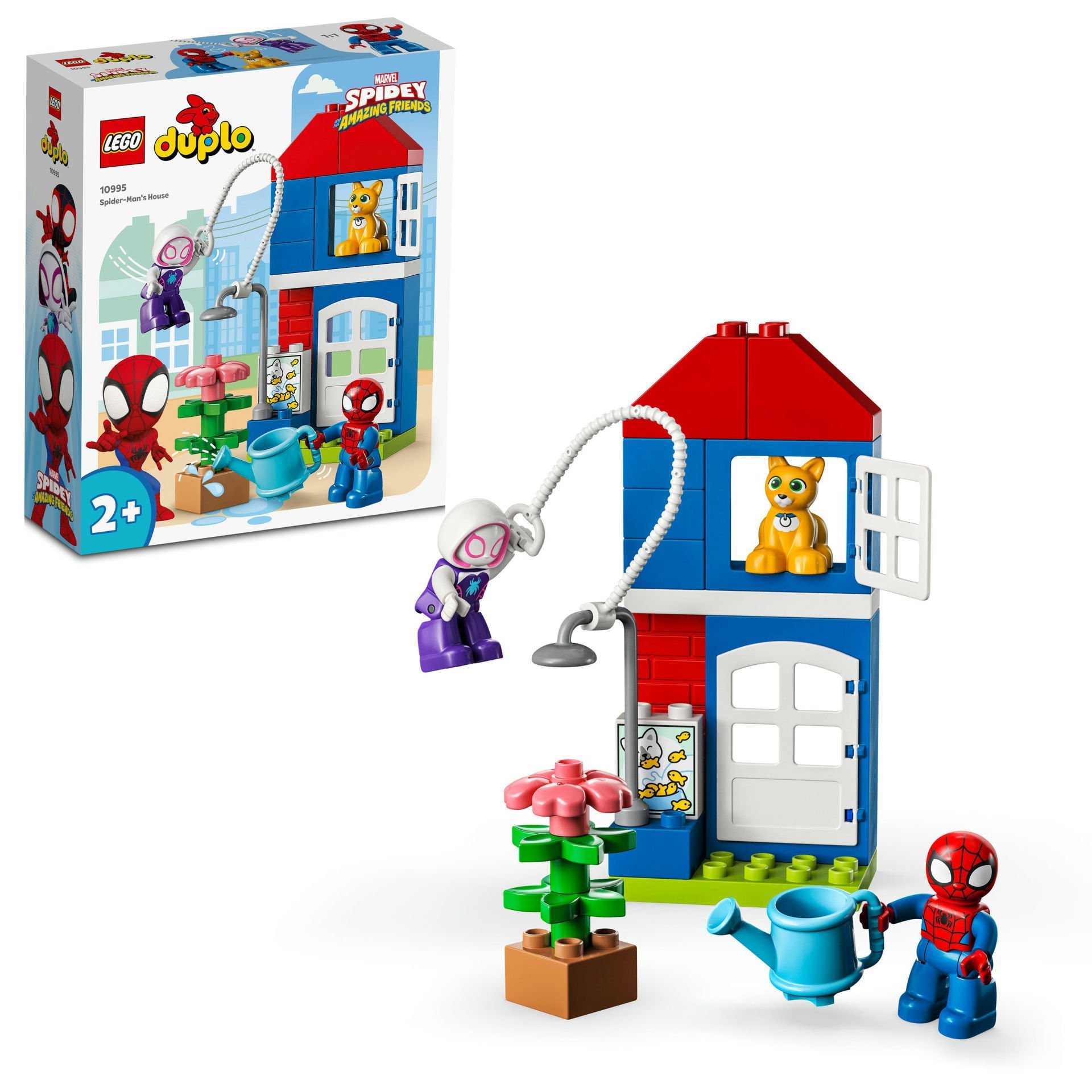 LEGO® DUPLO® Marvel Örümcek Adam’ın Evi 10995 Oyuncak Yapım Seti (25 Parça)