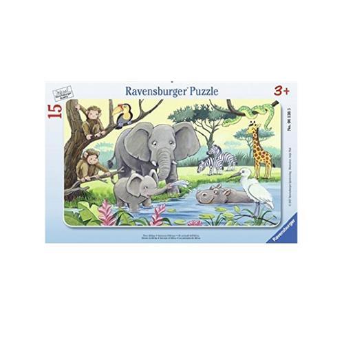 15p Çerceveli Puzzle - Hayvanlar 15p Çerceveli Puzzle - Hayvanlar