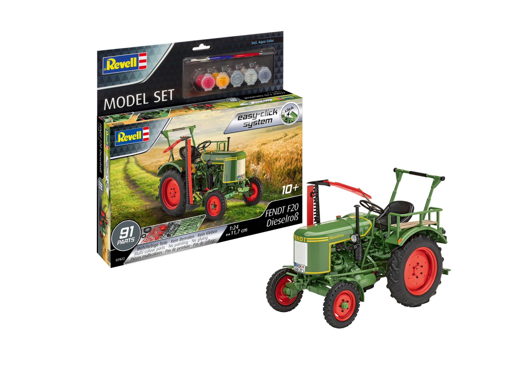 Model Set Fendt F20 Dieselroß easy-click-system Model Set Fendt F20 Dieselroß easy-click-system