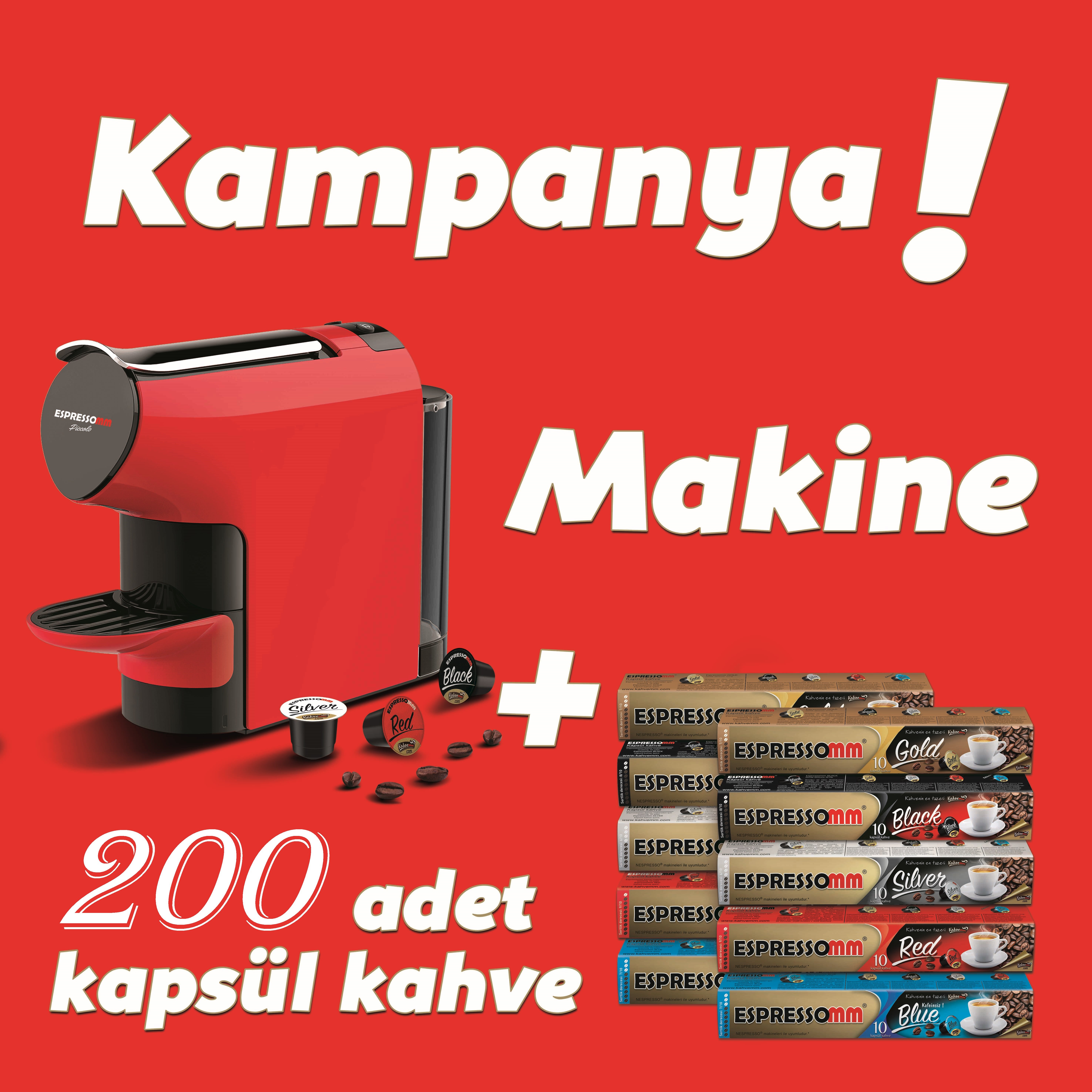 ESPRESSOMM® KARIŞIK KAPSÜL KAHVE NESPRESSO® UYUMLU*