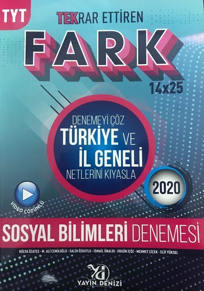 Tyt Sosyal Bilimler Soru Bankasi Final Yayinlari 9786053747932