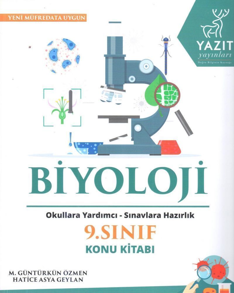 9.Sınıf Biyoloji Konu Kitabı Yazıt Yayınları | Akm Kitap