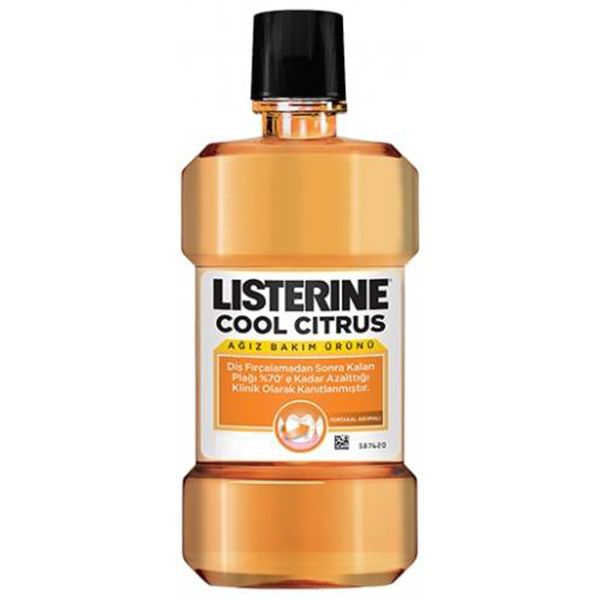 Listerine Antibakteriyel Ağız Bakım Ürünü 250 ml Portakal Aromalı