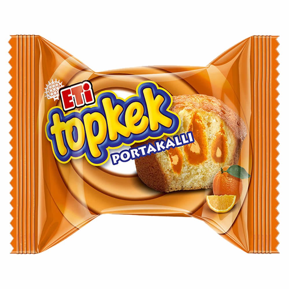 Eti Topkek 40gr. Portakal