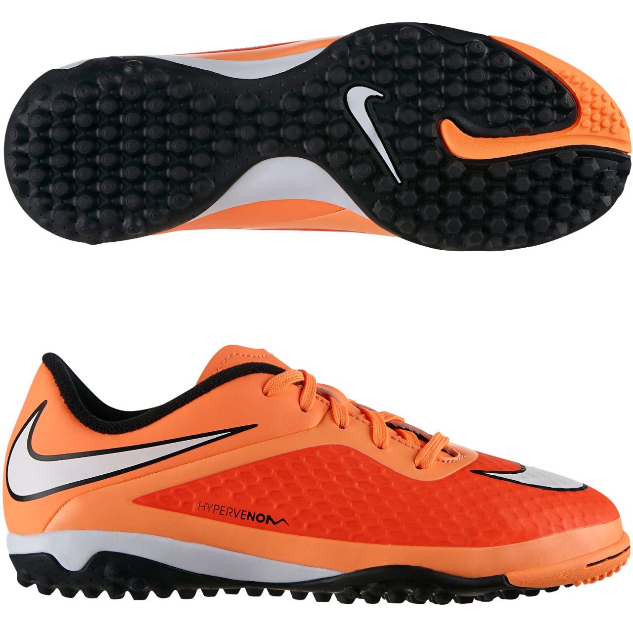 Nike HypervenomX Proximo II DF TF Dark Grey Total Orange