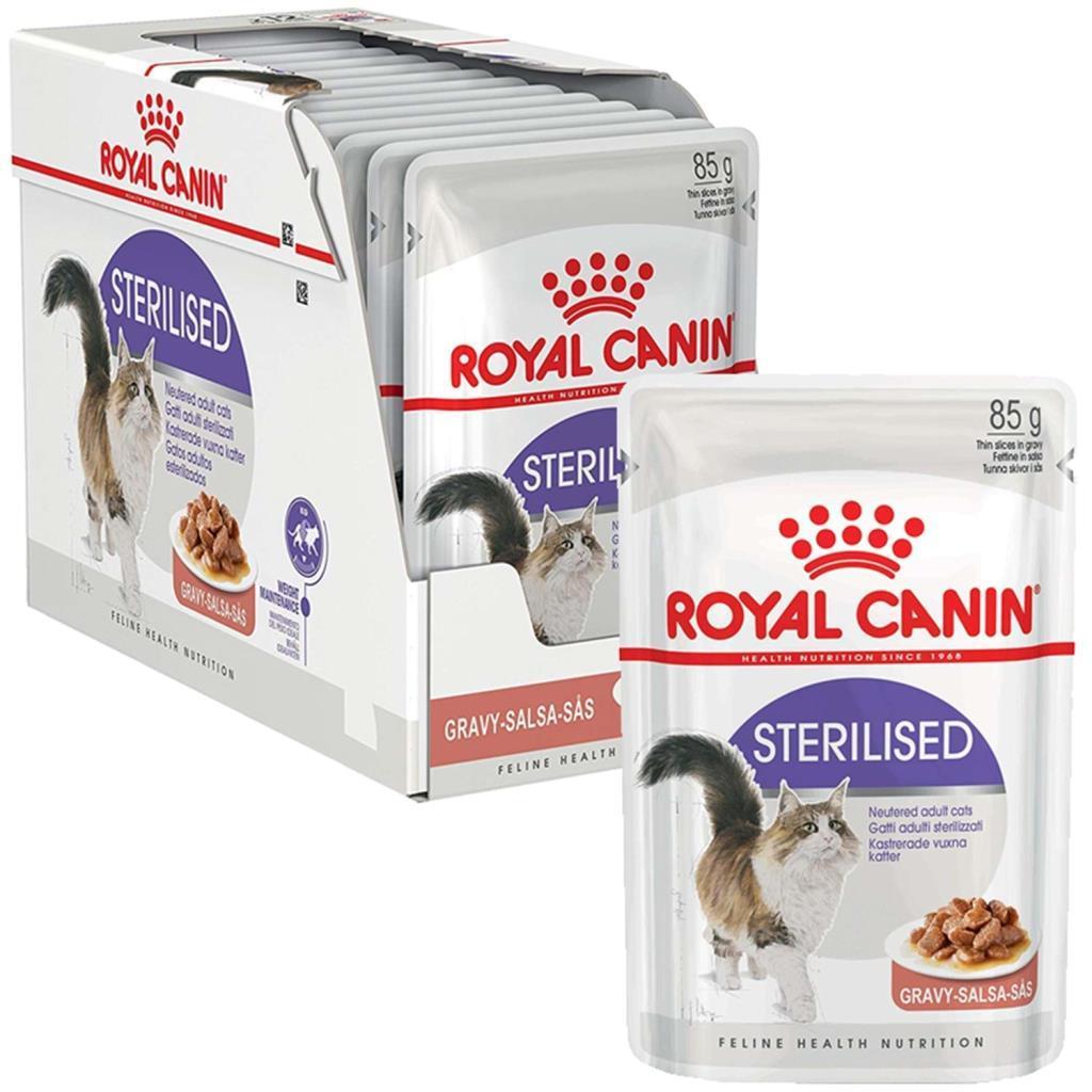 Royal Canin Sterilised Gravy Yaş Kedi Maması 85 gr 12 Adet