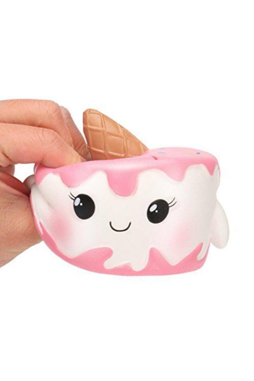 Renkli Squishy Unicorn Pasta Sukuşi Yavaş Yükselen Oyuncak