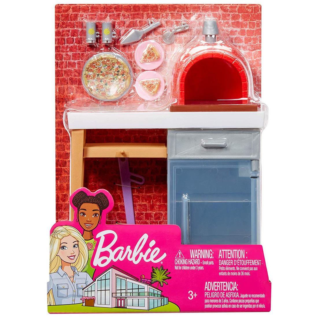 Mattel Barbie Pizza Seti Fxg39